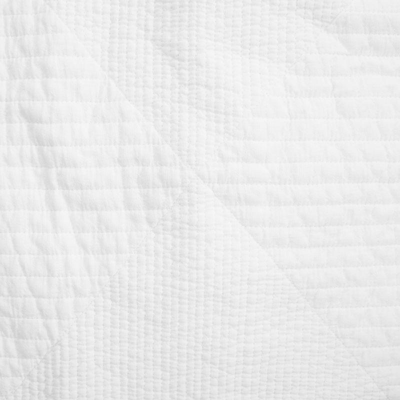 carol & frank Graham White Queen Quilt