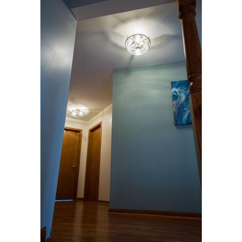 Vaxcel Addison 2 - Light Flush Mount in  Satin Nickel