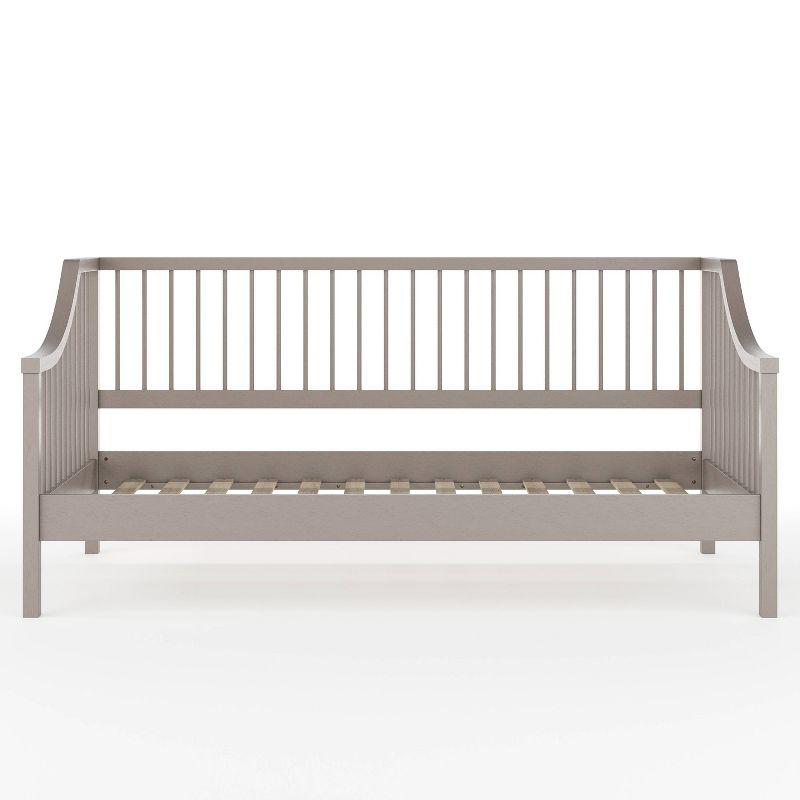 Martha Stewart Martha Stewart Neely Wooden Platform Daybed With Spindles And Wood Slat Foundation