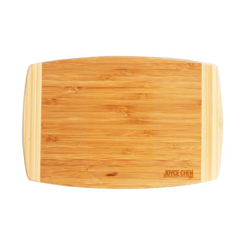 JOYCE CHEN Joyce Chen Large Burnished Bamboo Cutting Board, 10X15-Inch