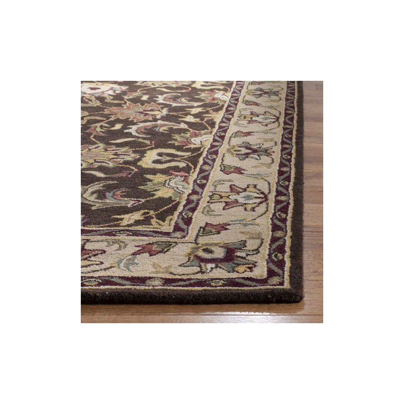 Heritage HG818 Handmade Area Rug - 5'x8' - Brown/Beige - Safavieh