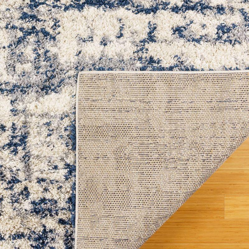 Gertmenian Anjou Abstract Modern Deep Plush Shag Indoor Polypropylene Area Rug