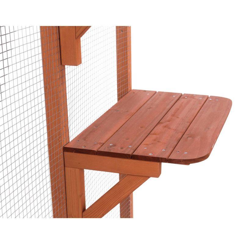 TRIXIE Pet Products Wooden Outdoor Cat Sanctuary