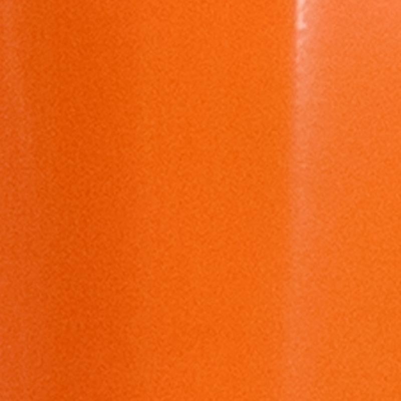 Flash Furniture Orange Metal Stackable Chair with Wood Seat