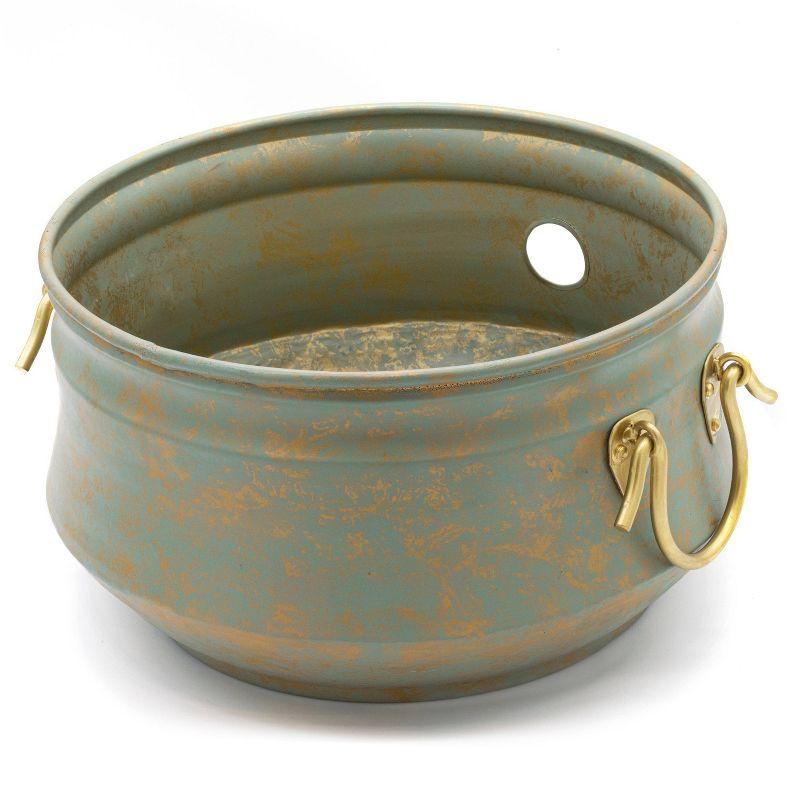 Good Directions Sedona Metal Container Hose Pot