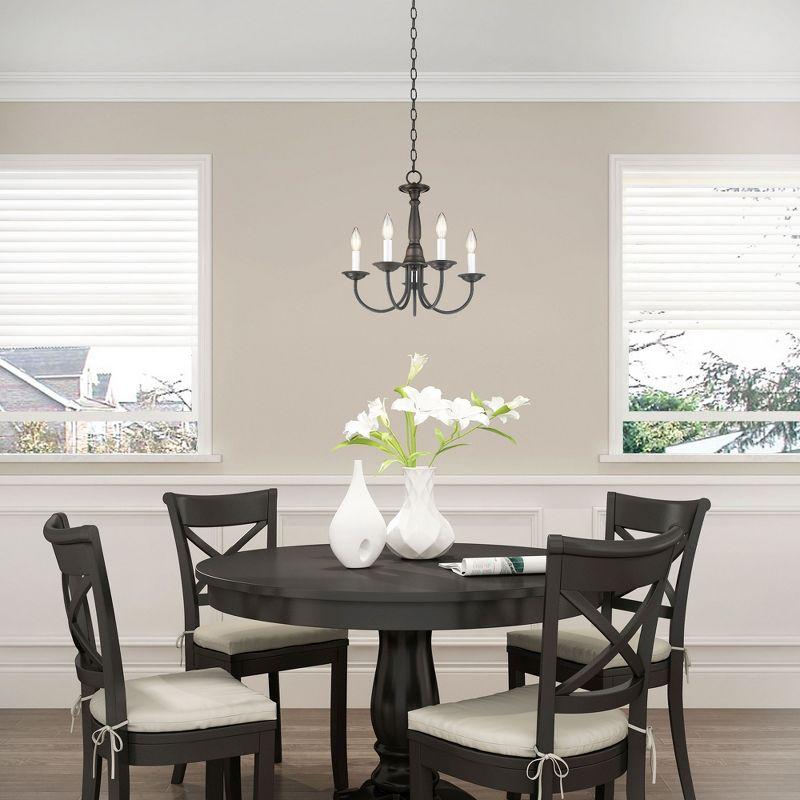 Livex Lighting Home Basics 5 - Light Chandelier in  Bronze