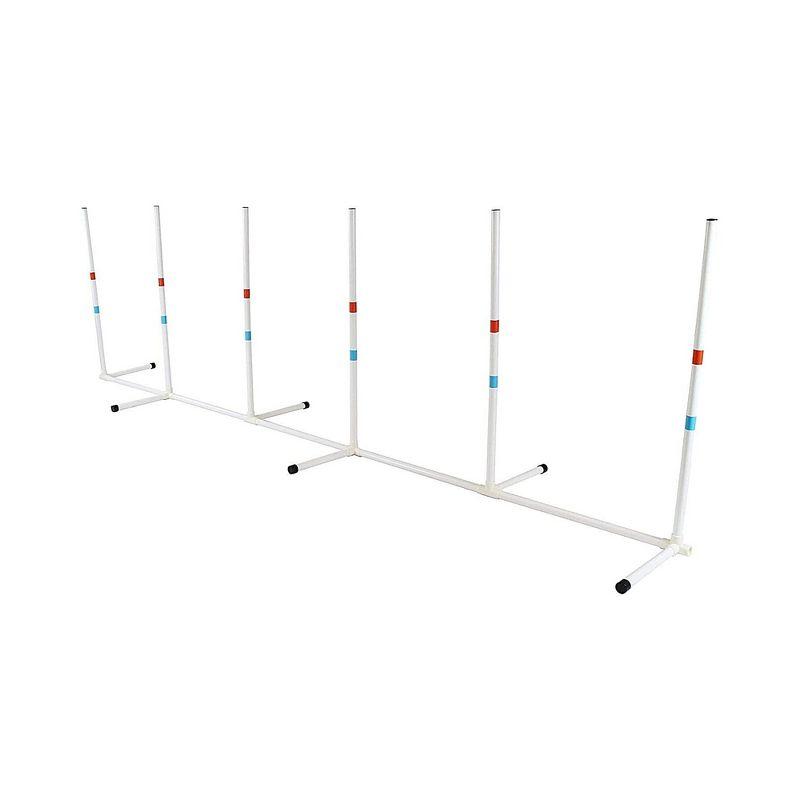 Midlee Dog Agility Beginner Set- Hoop Jump, Weave Poles, and Bar Jump