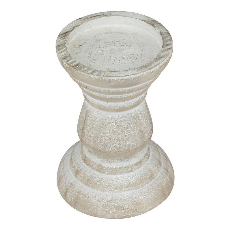 Stonebriar Beach House Pillar Candle Holder - CKK Home Decor