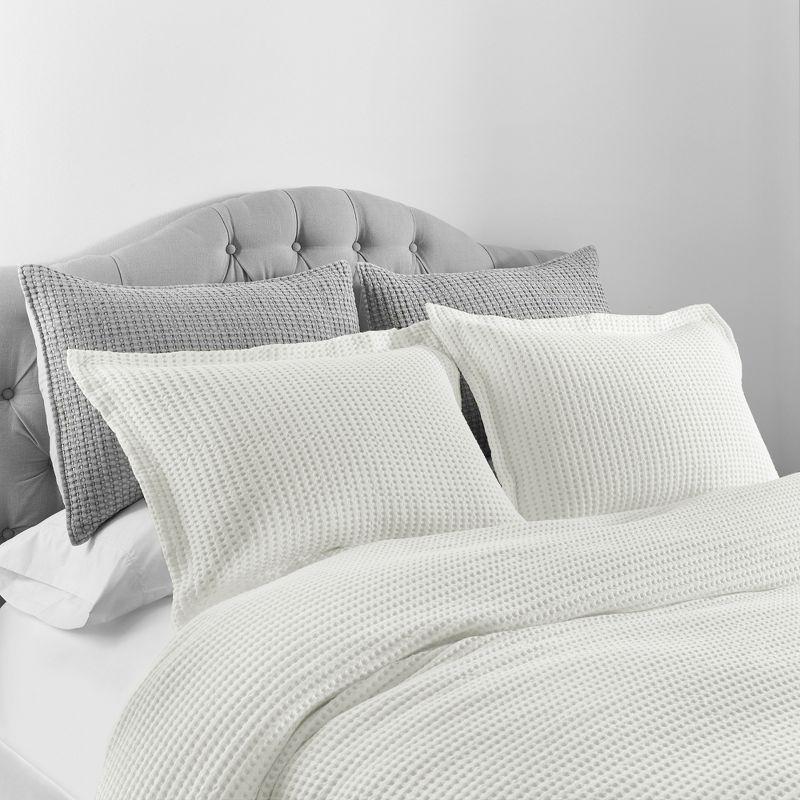 Mills Waffle Duvet Bedding Set - Levtex Home