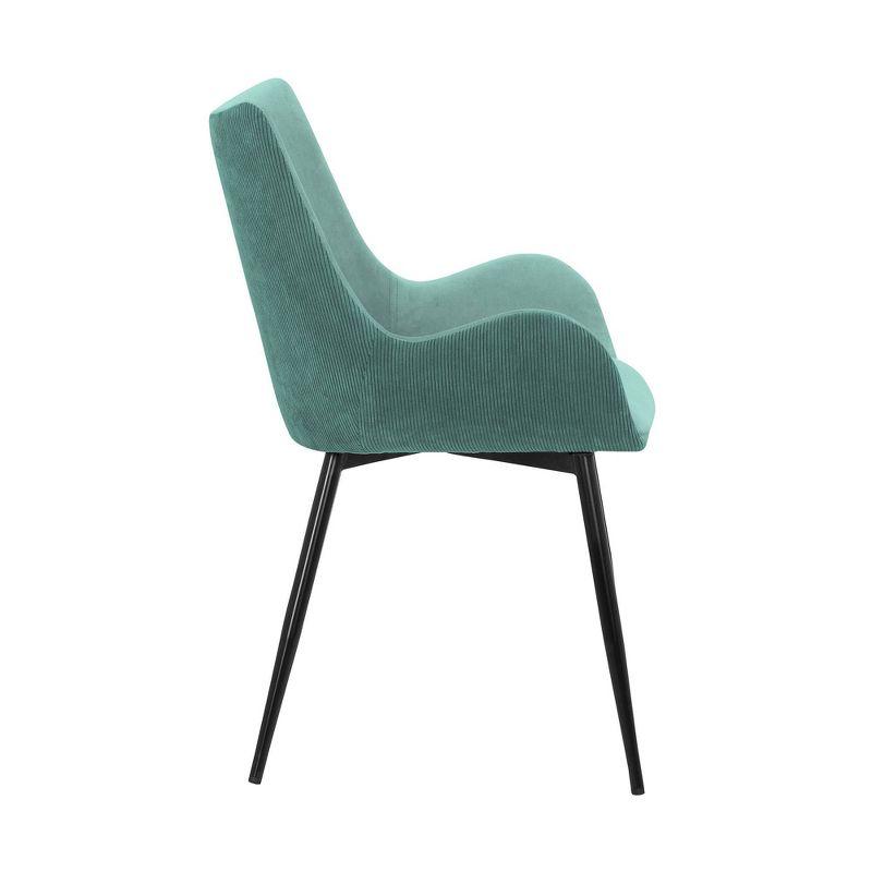 Avery Fabric/Metal Dining Room Chair - Armen Living