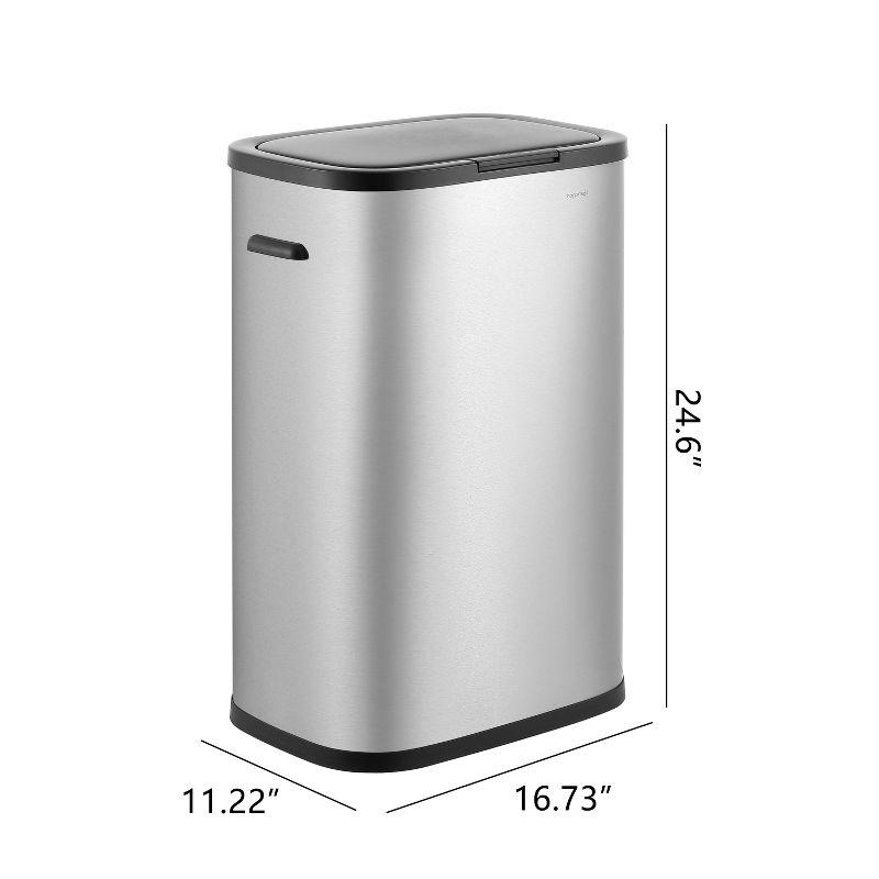 Tammi Touch Top Trash Can - 14.5 Gallons