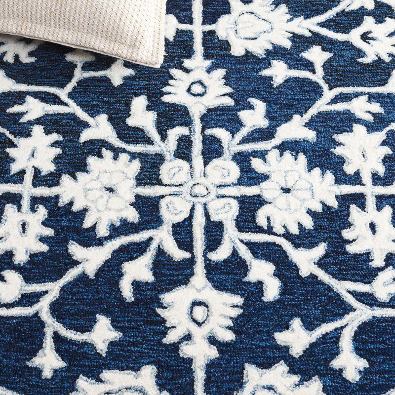 Ebony Hand Tufted Wool Pile Oriental Rug
