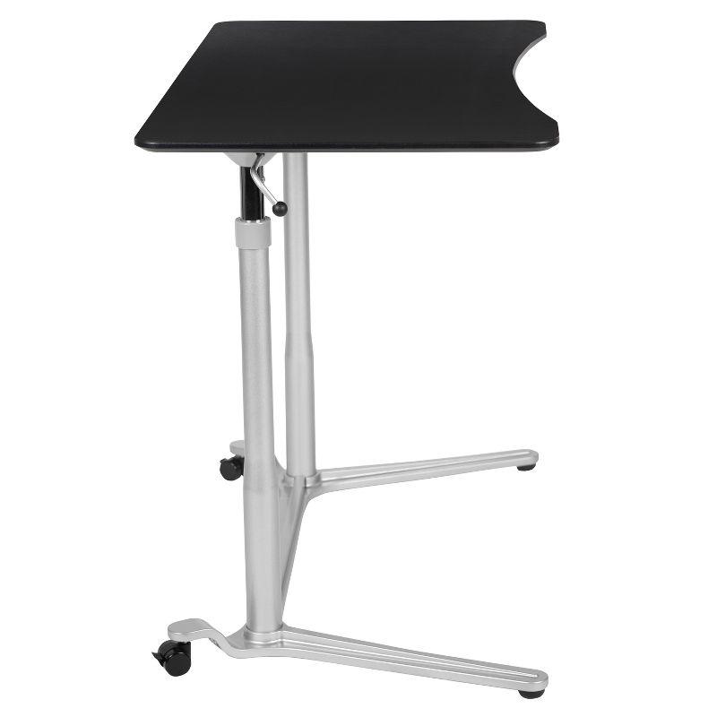 Flash Furniture Sit-Down, Stand-Up Ergonomic Computer Desk - Standing Desk