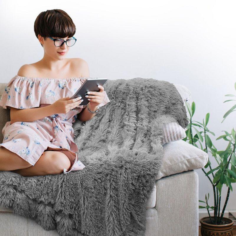 Cheer Collection Plain Weave / Muslin Throw Blanket