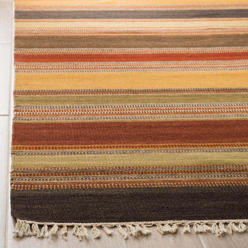 Striped Kilim STK315 Hand Woven Area Rug  - Safavieh