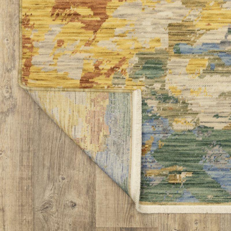 Oriental Weavers Soleri SOL04 Beige/ Multi Indoor Area Rug - 5'3" x 7'6"