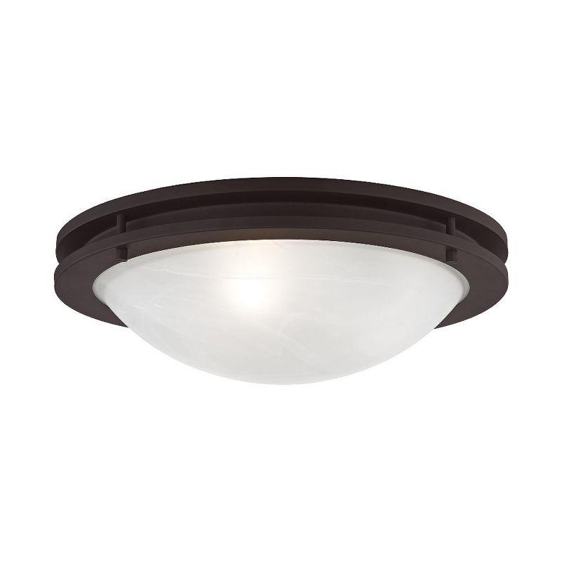 Livex Lighting Ariel 3 - Light Flush Mount in  Bronze