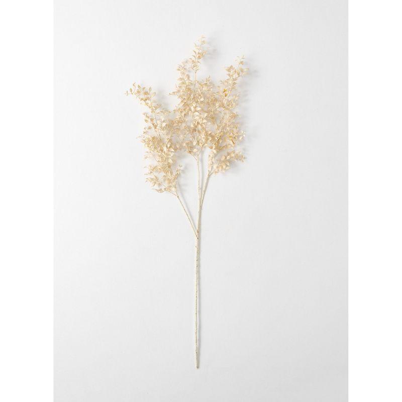 Eternal Greenery 34" Faux Smilax Stem in Off-White