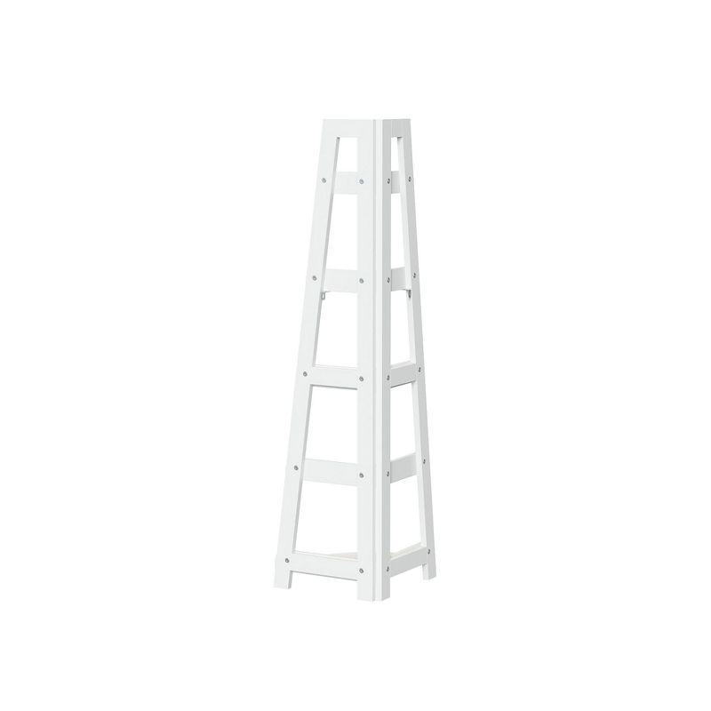 RiverRidge Home RiverRidge Kids 5-Tier Corner Ladder Playroom Display Bookshelf Organizer