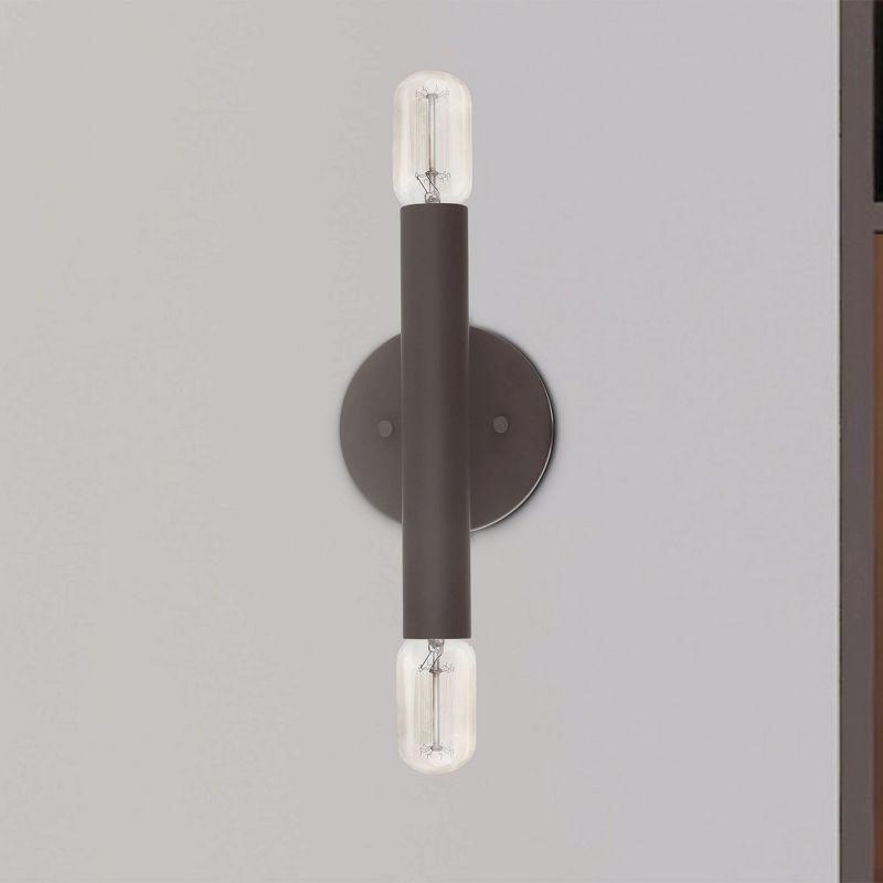 Livex Lighting Copenhagen 2 - Light Wall Light in  Bronze