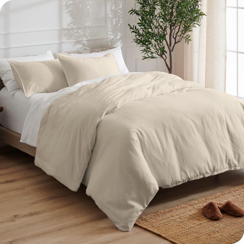 Washed Microfiber Duvet Cover Set