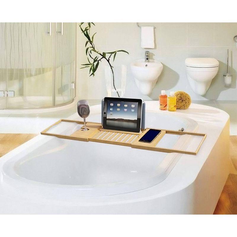 Bamboo Bath Caddy Brown - Hastings Home