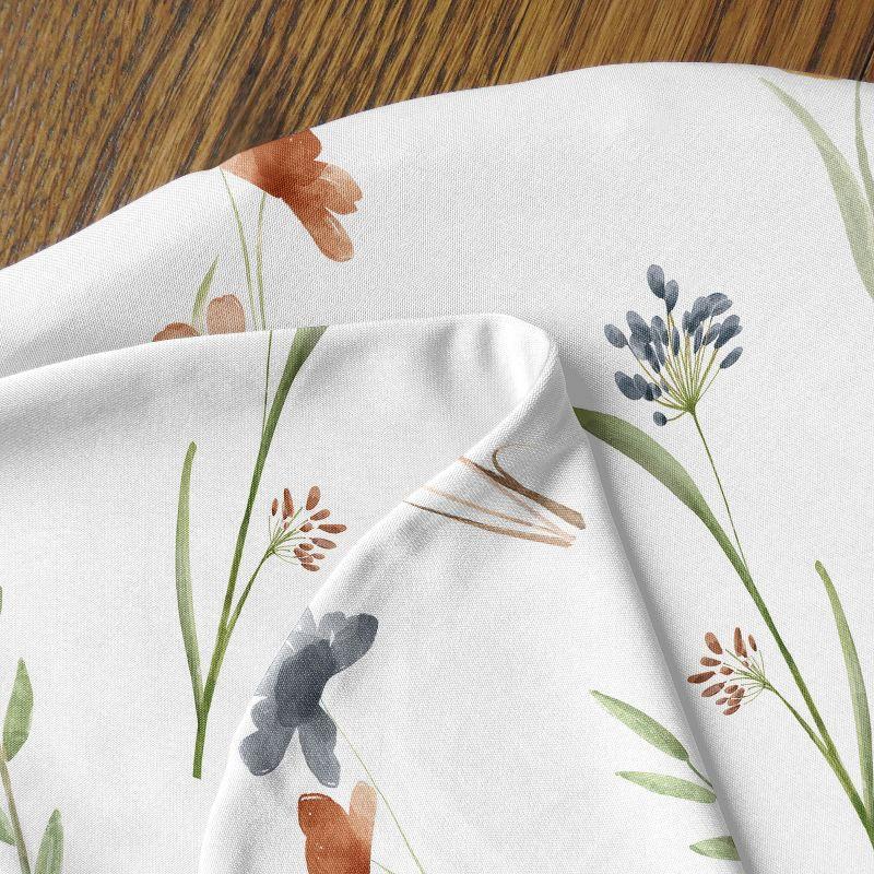 Sweet Jojo Designs Watercolor Floral Garden Nursing Pillow Cover Case by Sweet Jojo Designs