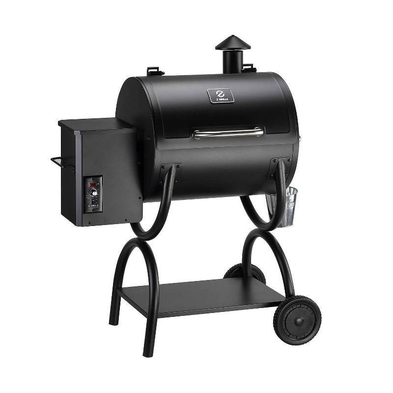 ZPG-550A Grills Wood Pellet Grill BBQ Smoker Digital Control - Black - Z Grills