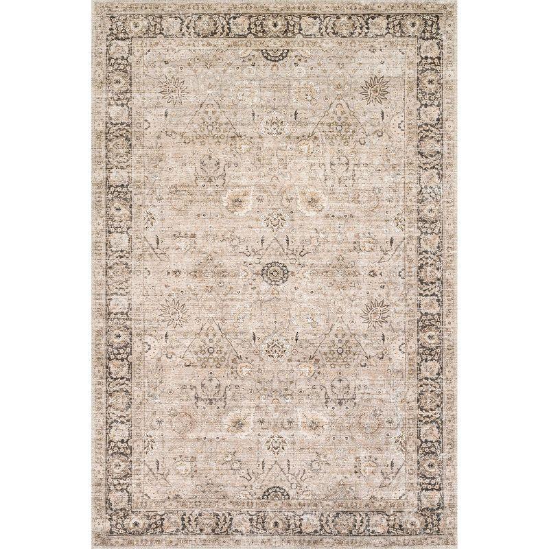 Lauren Liess x Rugs USA Bayberry Vintage Machine Washable Area Rug