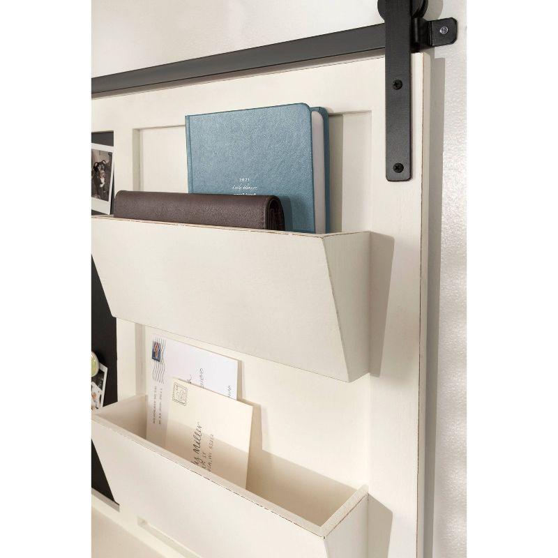 30"x28" Cates Magnetic Wall Organizer with Pockets - Kate & Laurel All Things Decor