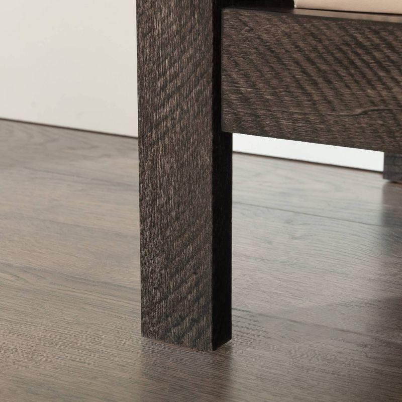Sauder 41.85" 9 Cube Storage Bookcase Blade Walnut: Laminated Organizer, Transitional Style, MDF Construction