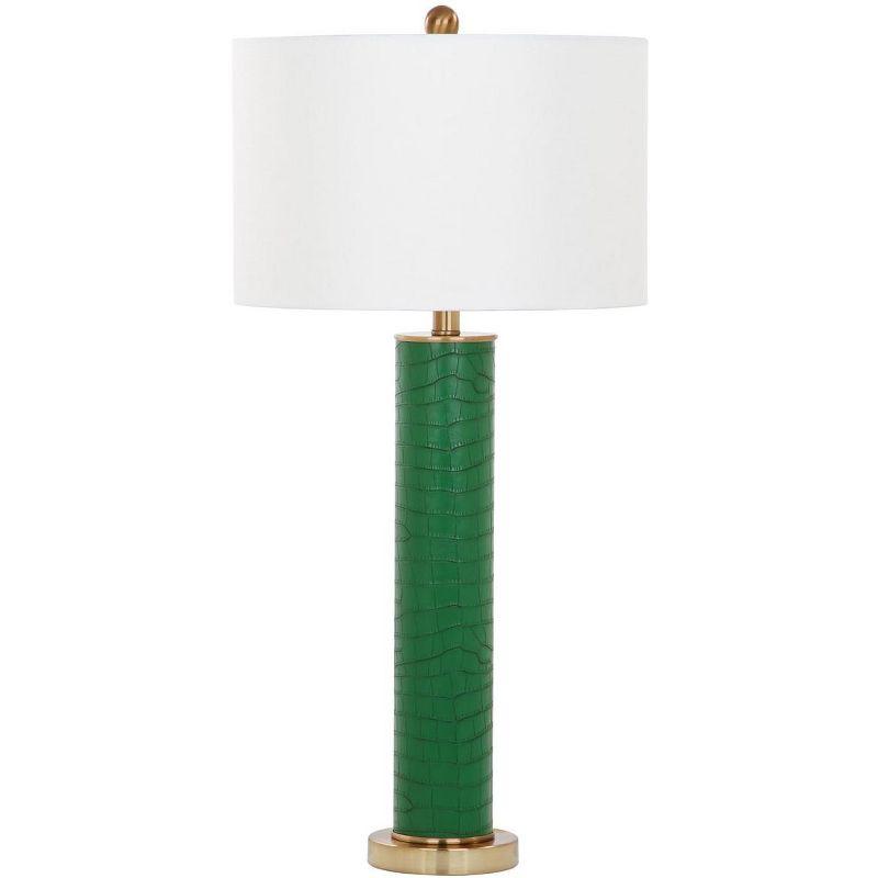 Ollie Table Lamp (Set of 2) - Dark Green - Safavieh.