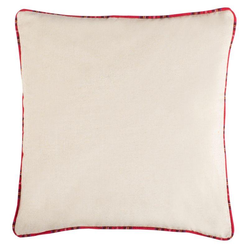 Safavieh Blitz Appliqued Reversible Throw Pillow