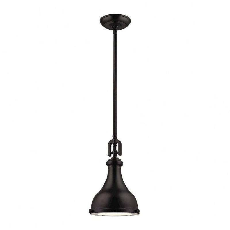 Elk Home Rutherford 1 - Light Pendant in  Oil Rubbed Bronze