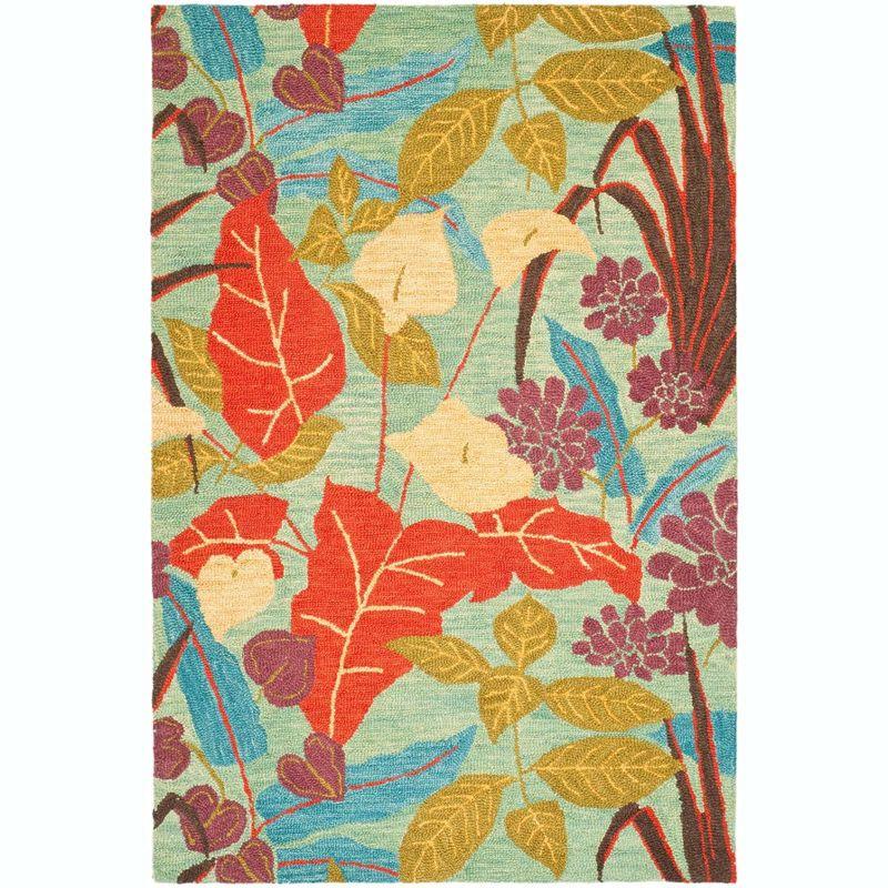 Blossom BLM674 Hand Hooked Area Rug  - Safavieh