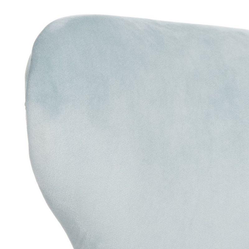 Blair Wingback Accent Chair - ACH4504 - Slate Blue/Gold - Safavieh
