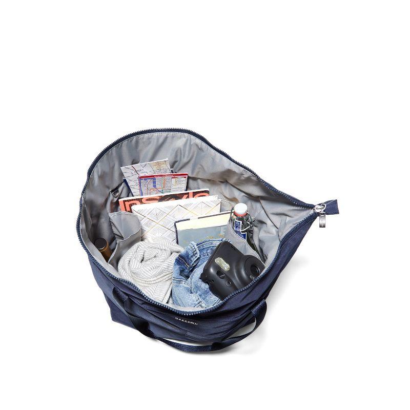 baggallini Women's Large Carryall Tote Bag with Crossbody Strap - FRENCH NAVY