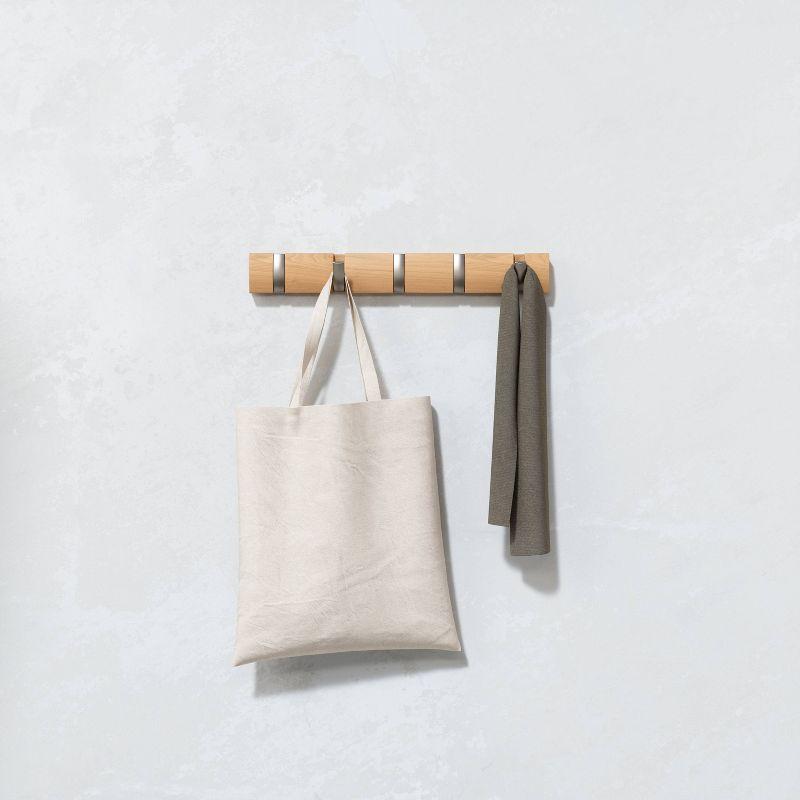 Flip 5 - Hook Solid Wood Coat Rack