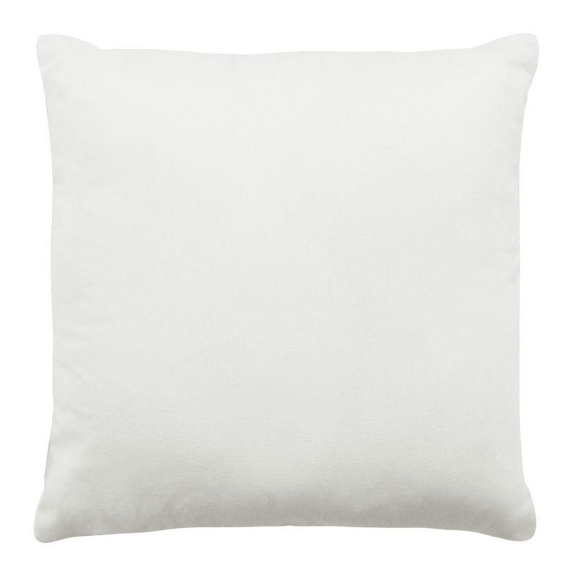 Kesha Embroidered Cotton Throw Pillow