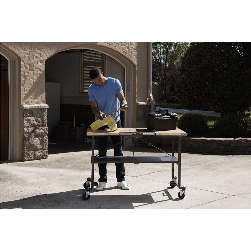 COSCO SmartFold Portable Workbench/Folding Utility Table