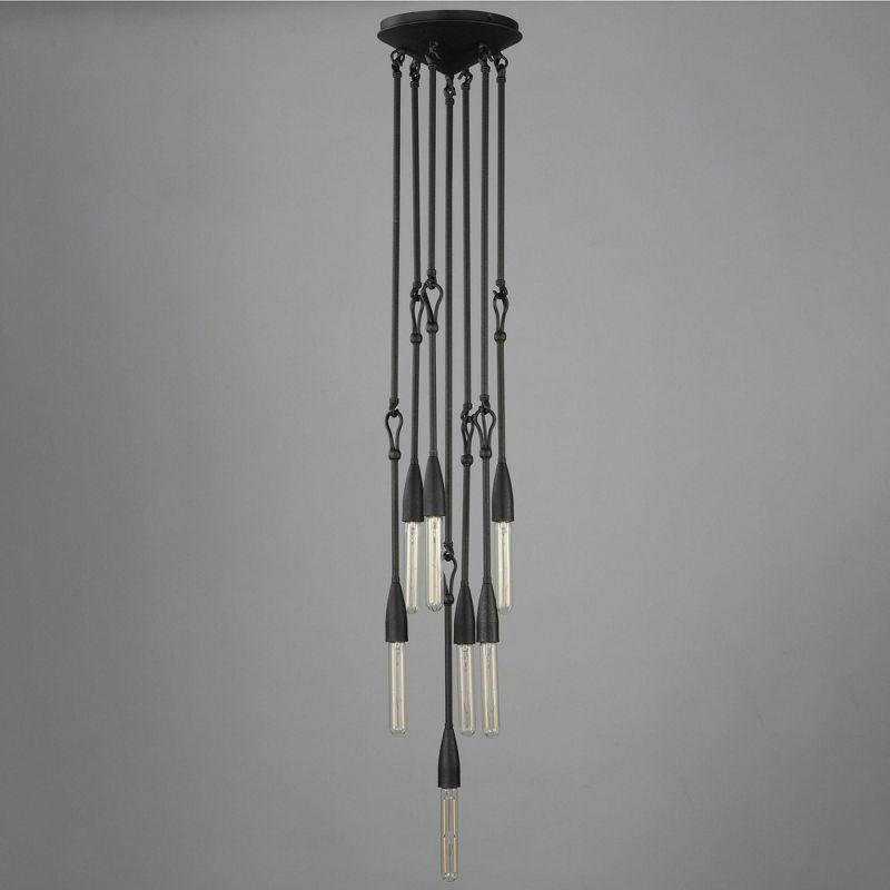 Maxim Lighting Paoli 8 - Light Chandelier in  Charcoal Bronze
