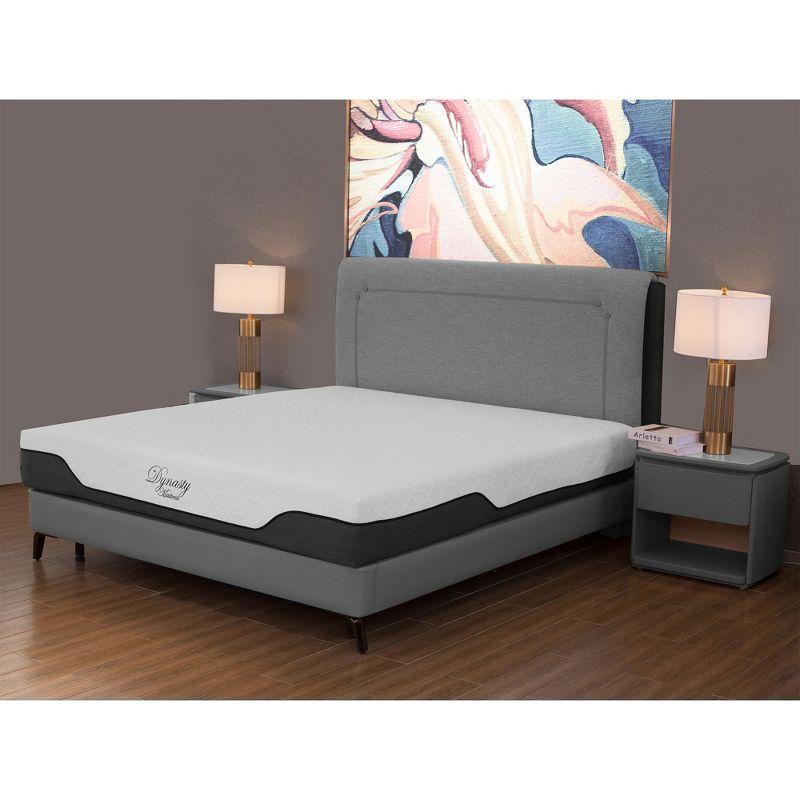 Dynasty Mattress 10'' Medium-Firm Gel Memory Foam Mattress