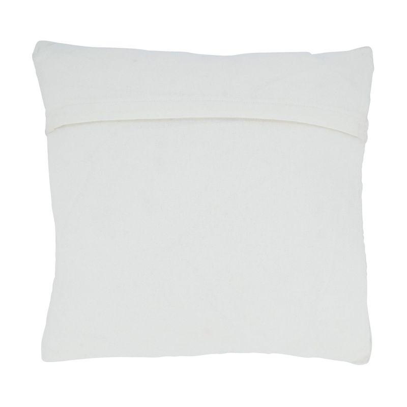 Saro Nautica Collection Geometric Cotton Pillow Cover