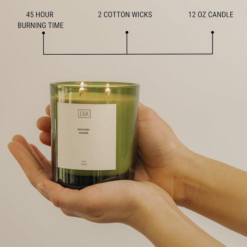 Craft & Kin Premium Soy Candle Lavender Woods
