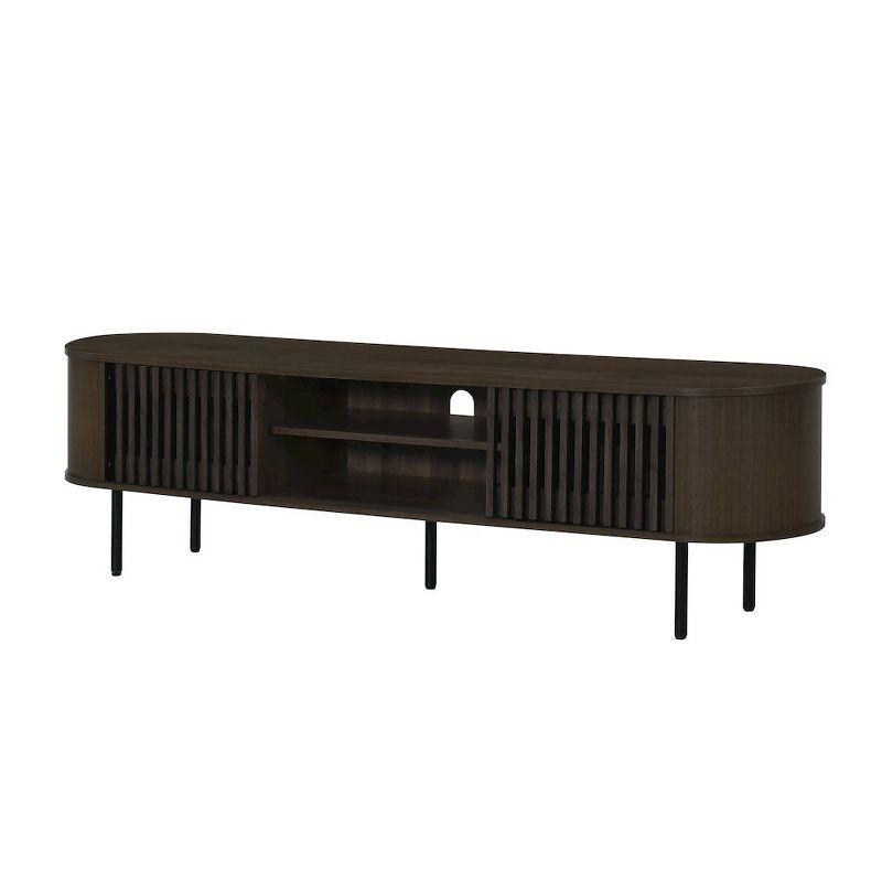 New Classic Furniture, Brax Walnut TV Stand, Brown