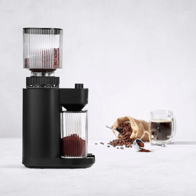 ZWILLING Enfinigy Burr Coffee Grinder Electric, 140 Coffee Grinding Options from Espresso to Drip Coffee