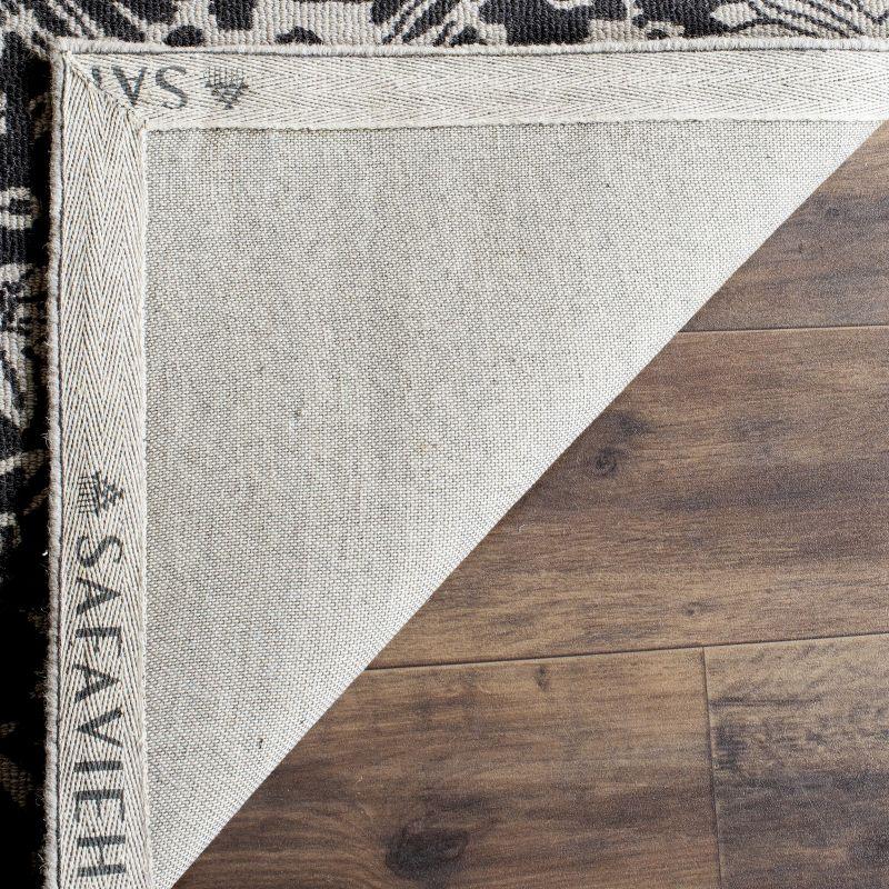 Restoration Vintage RVT104 Hand Tufted Indoor Accent Rug - 2'x3' - Silver/Grey - Safavieh