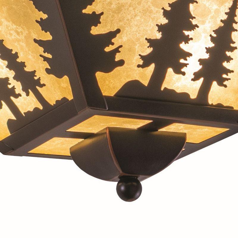 Vaxcel Yosemite 3 - Light Flush Mount in  Burnished Bronze