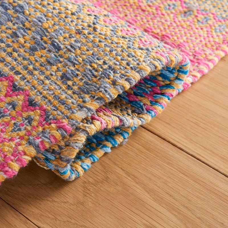 Kilim KLM475 Hand Woven Area Rug - Pink/Blue - 6'x9' - Safavieh.