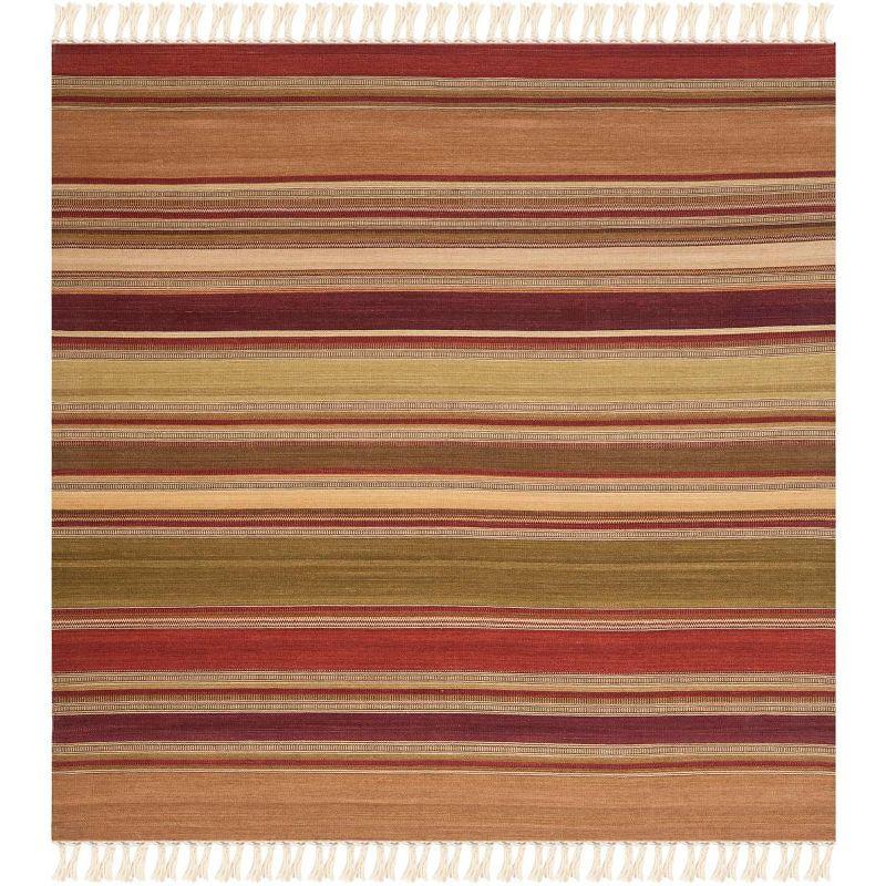 Striped Kilim STK313 Hand Woven Area Rug  - Safavieh